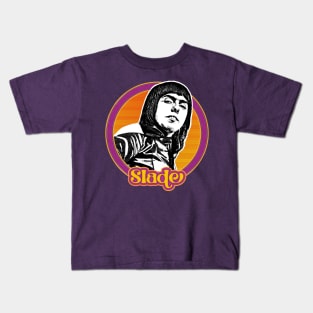 Slade // Retro 1970s Style Fan Art Design Kids T-Shirt